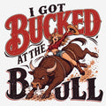 I Got Bucked at the Bull Comfort Colors® T-Shirt 004