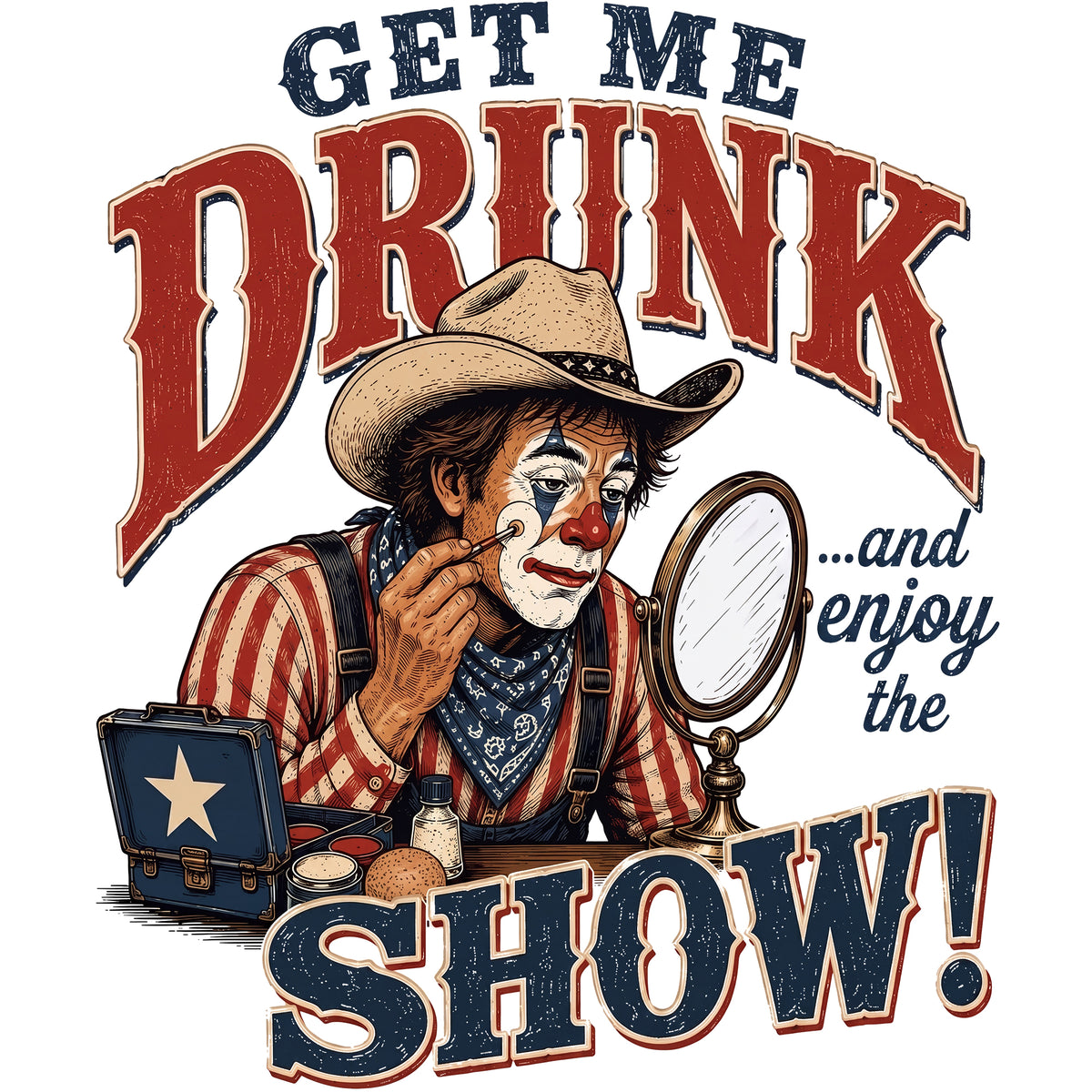 Get Me Drunk & Enjoy the Show  Comfort Colors® T-Shirt 010