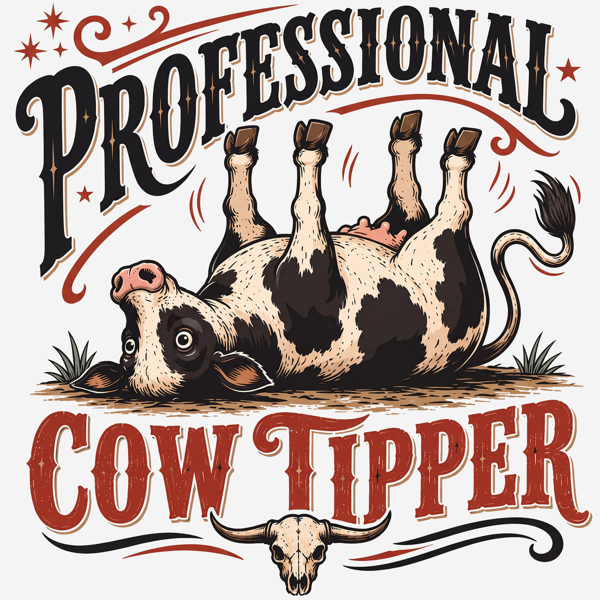 Professional Cow Tipper Comfort Colors® T-Shirt 047