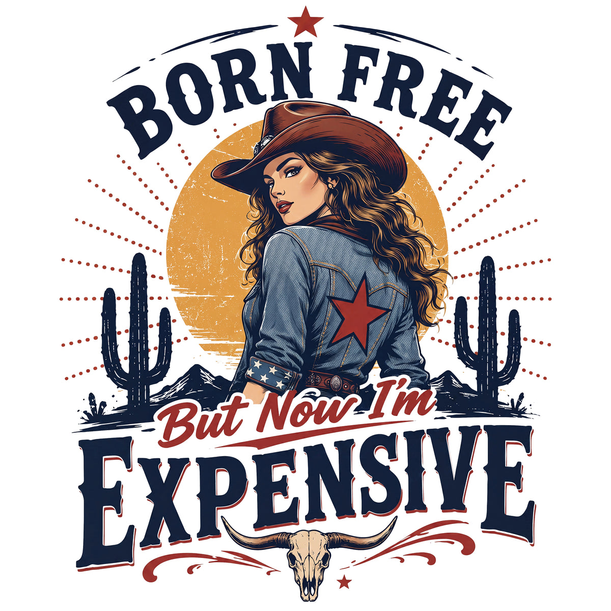 Born Free, But Now I’m Expensive Comfort Colors® T-Shirt 059