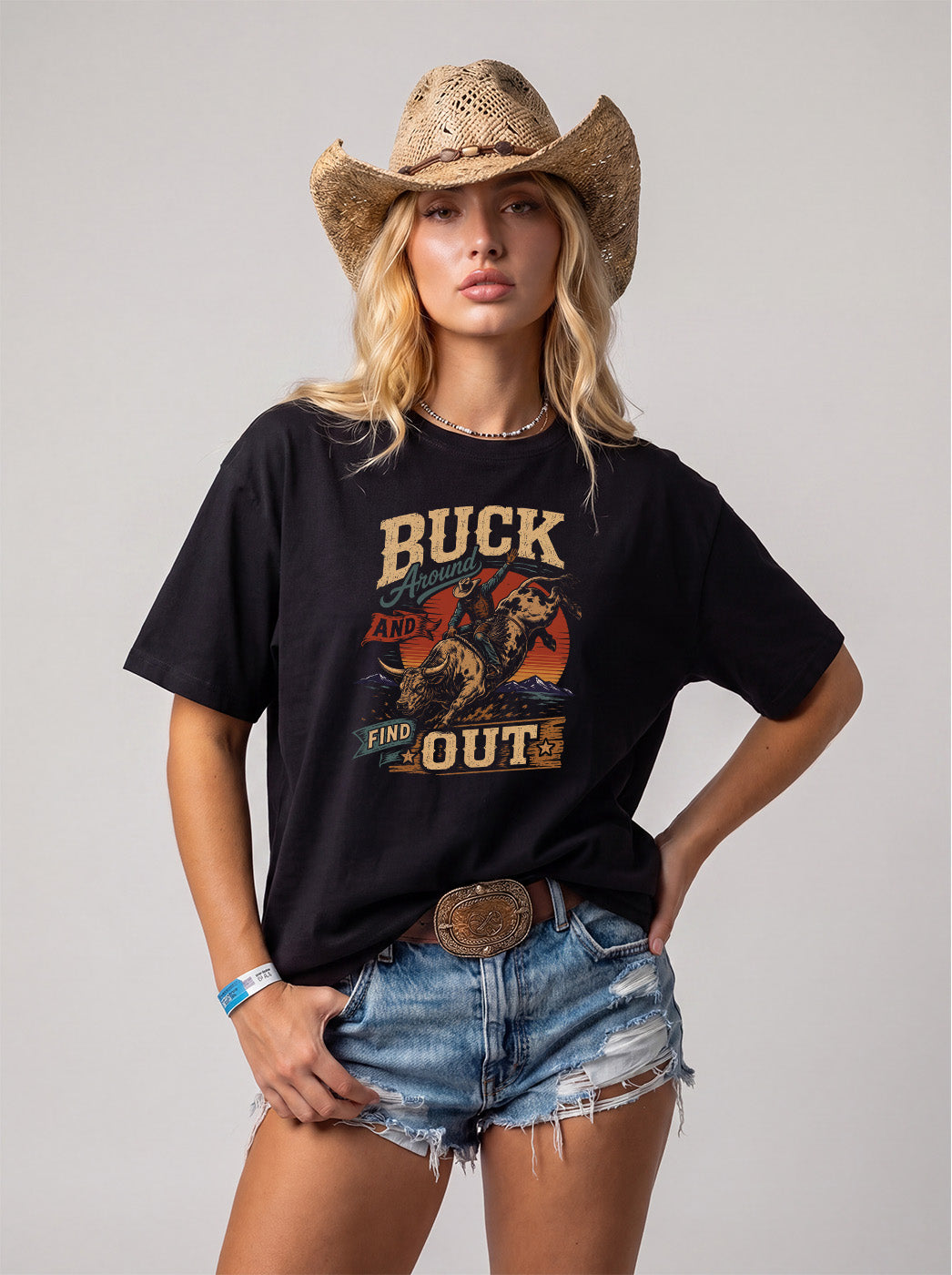 Buck Around & Find Out Comfort Colors® T-Shirt 003