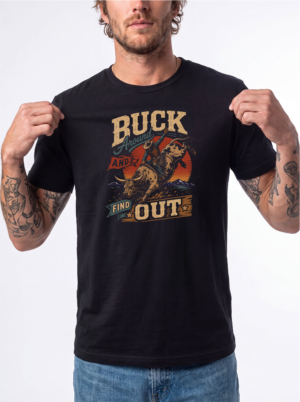 Buck Around & Find Out Comfort Colors® T-Shirt 003