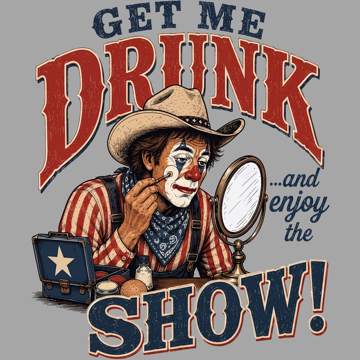 Get Me Drunk & Enjoy the Show  Comfort Colors® T-Shirt 010