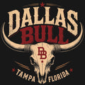 Dallas Bull Longhorn Skull Comfort Colors® T-Shirt 022