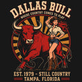 Dallas Bull Still Country Comfort Colors® T-Shirt 041