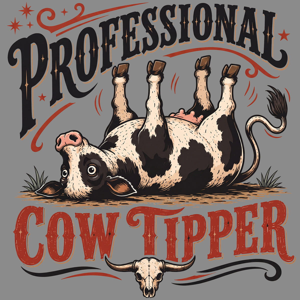 Professional Cow Tipper Comfort Colors® T-Shirt 047