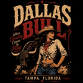 Dallas Bull Where Country Comes to Play Comfort Colors® T-Shirt 006