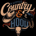 A Little Country & Hood  Comfort Colors® T-Shirt 008