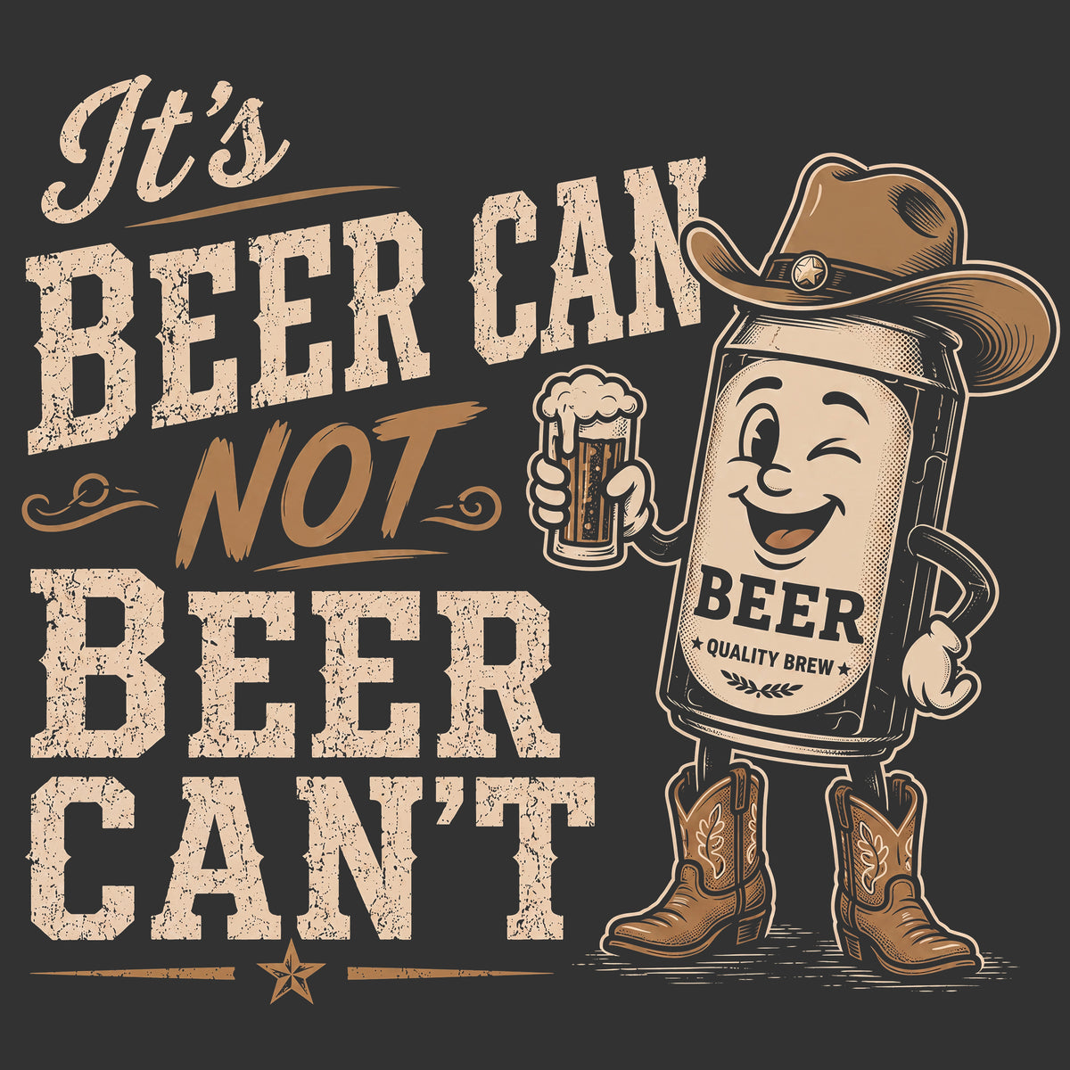 It’s Beer Can, Not Beer Can’t Comfort Colors® T-Shirt 039