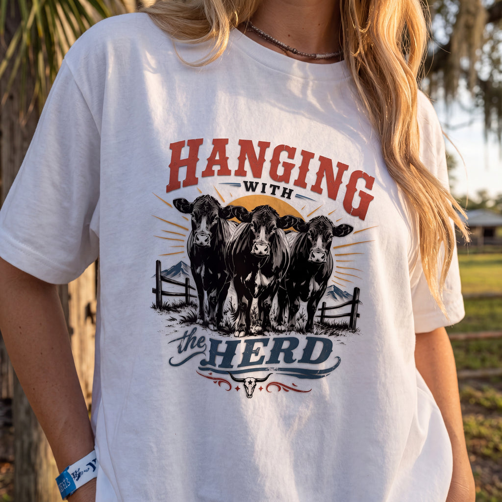 Hanging With the Herd Comfort Colors® T-Shirt 058